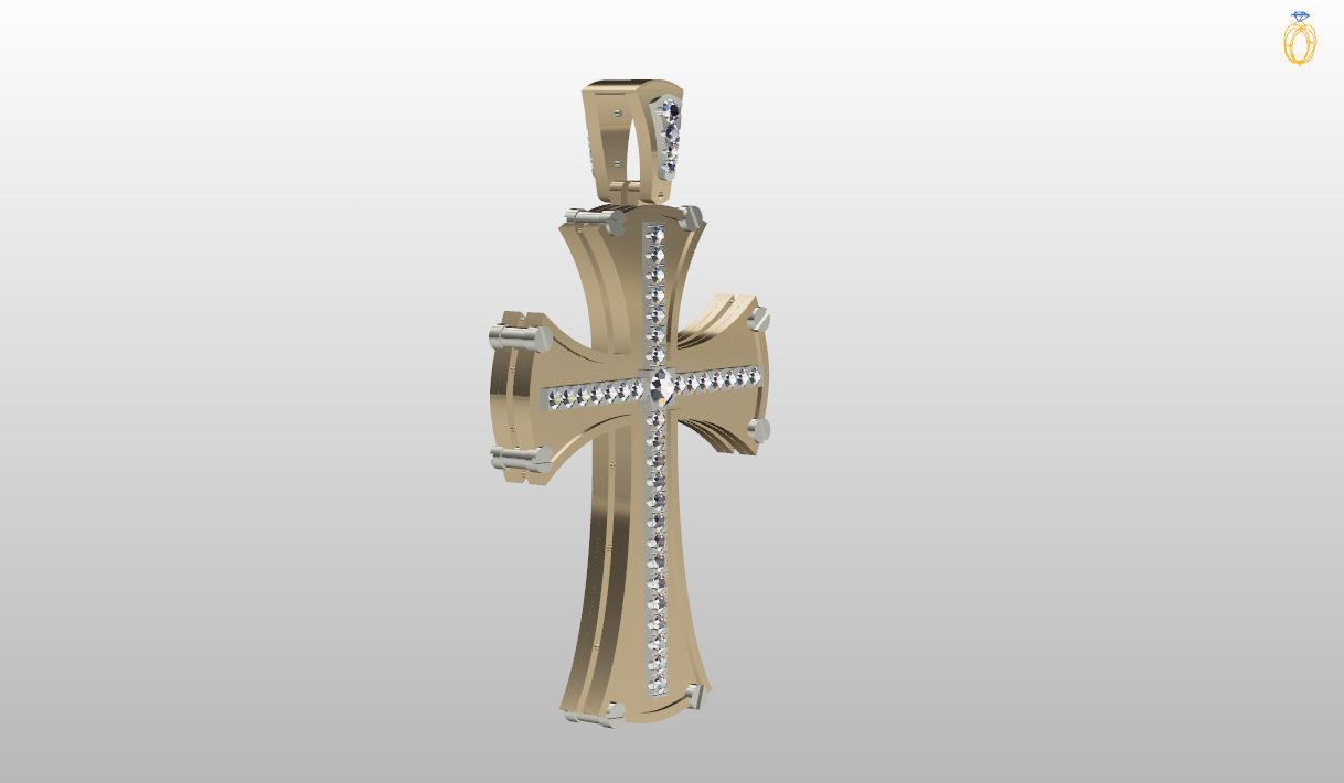 Cross 3D print model_1