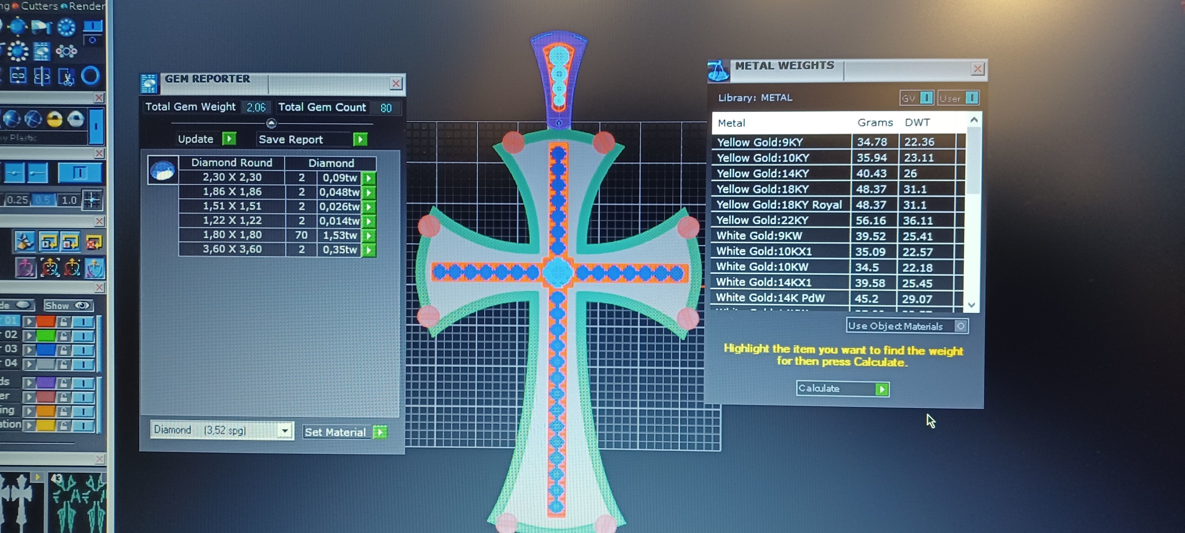 Cross 3D print model_2