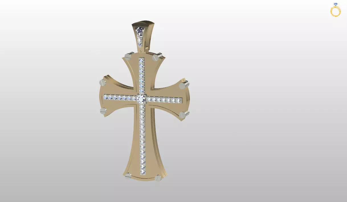 Cross 3D print model_0