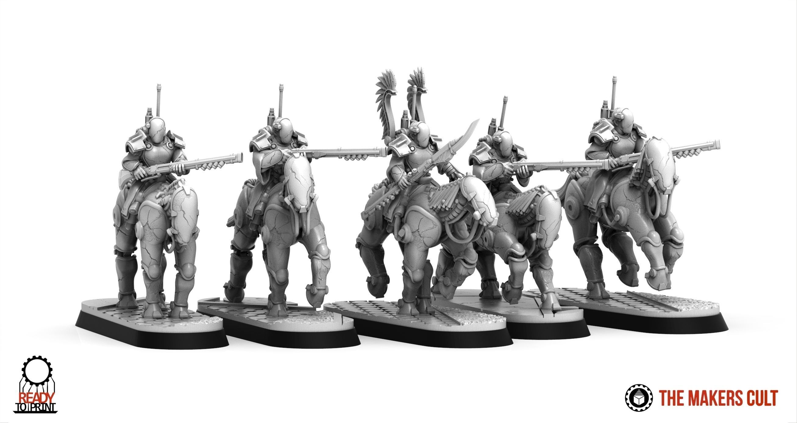 Fabricarii - Hussar Squad 3D print model_1