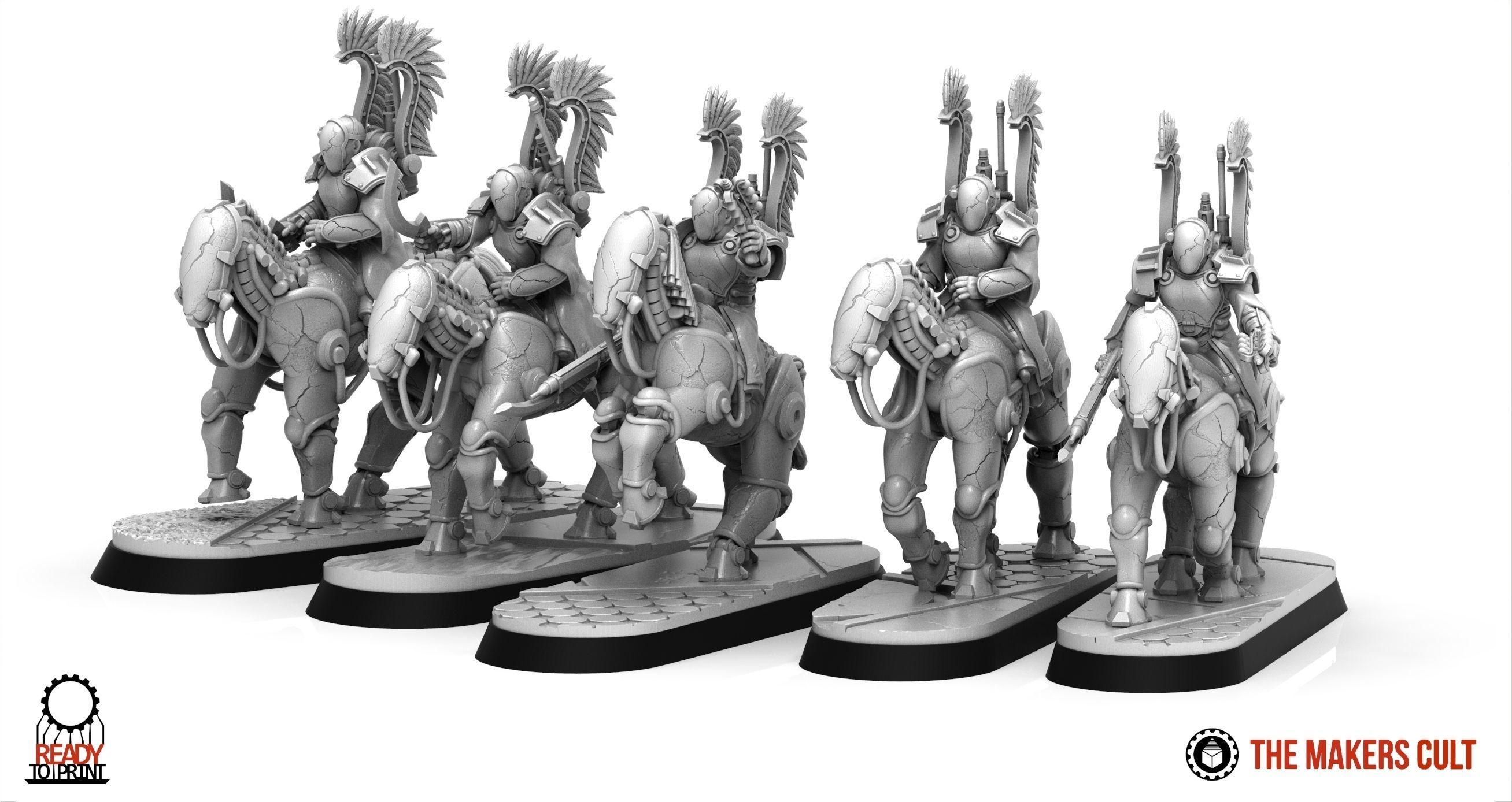 Fabricarii - Hussar Squad 3D print model_2
