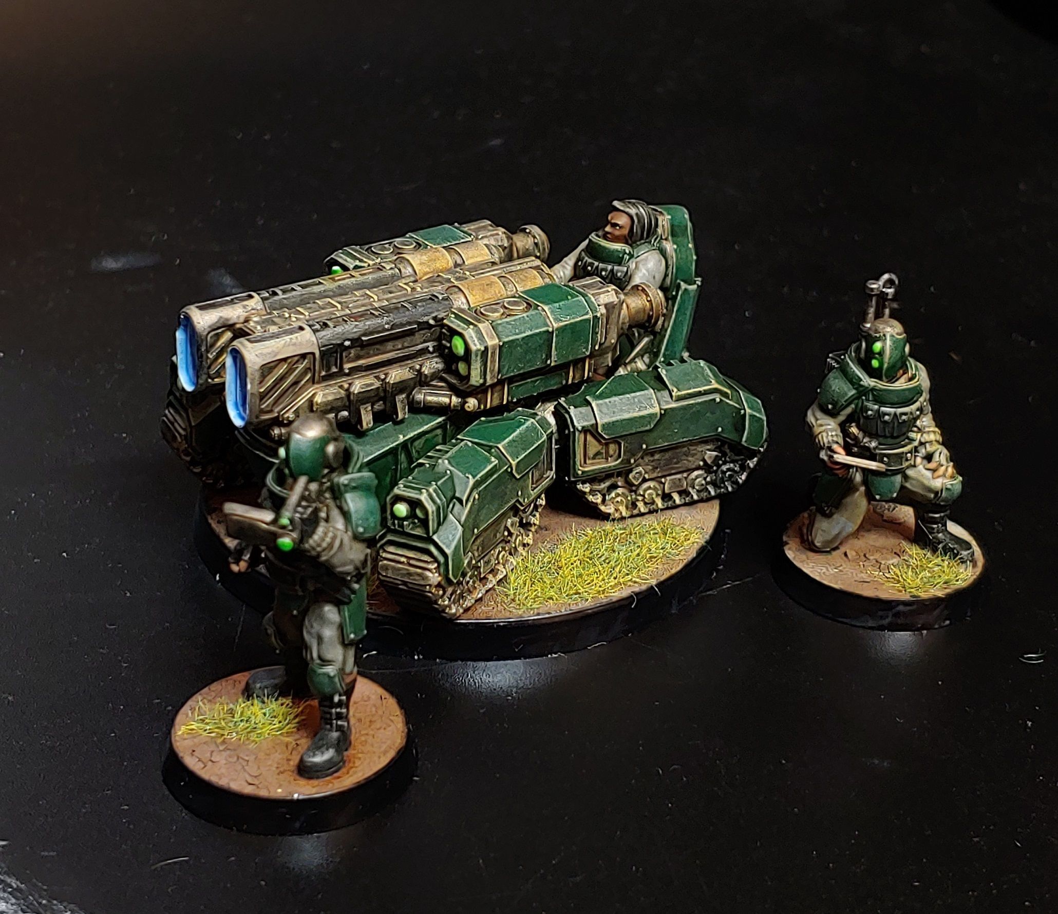 Jade Coalition - Harvestman Fire Support Platform 3D print model_7