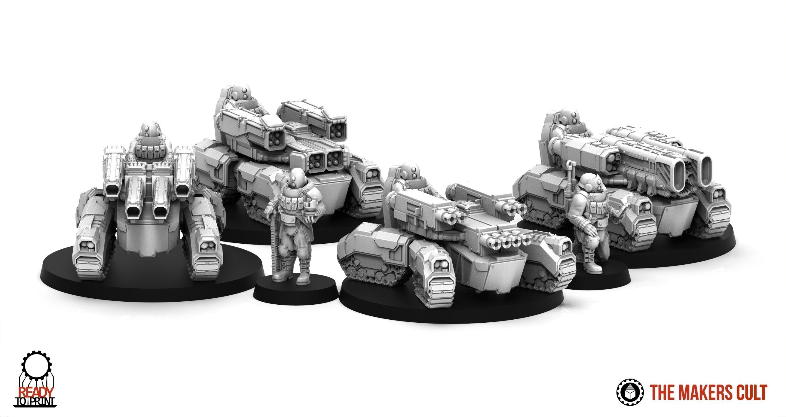 Jade Coalition - Harvestman Fire Support Platform 3D print model_3