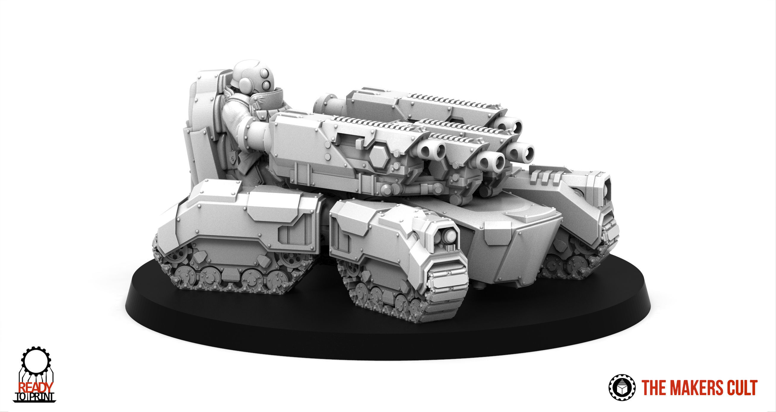 Jade Coalition - Harvestman Fire Support Platform 3D print model_2