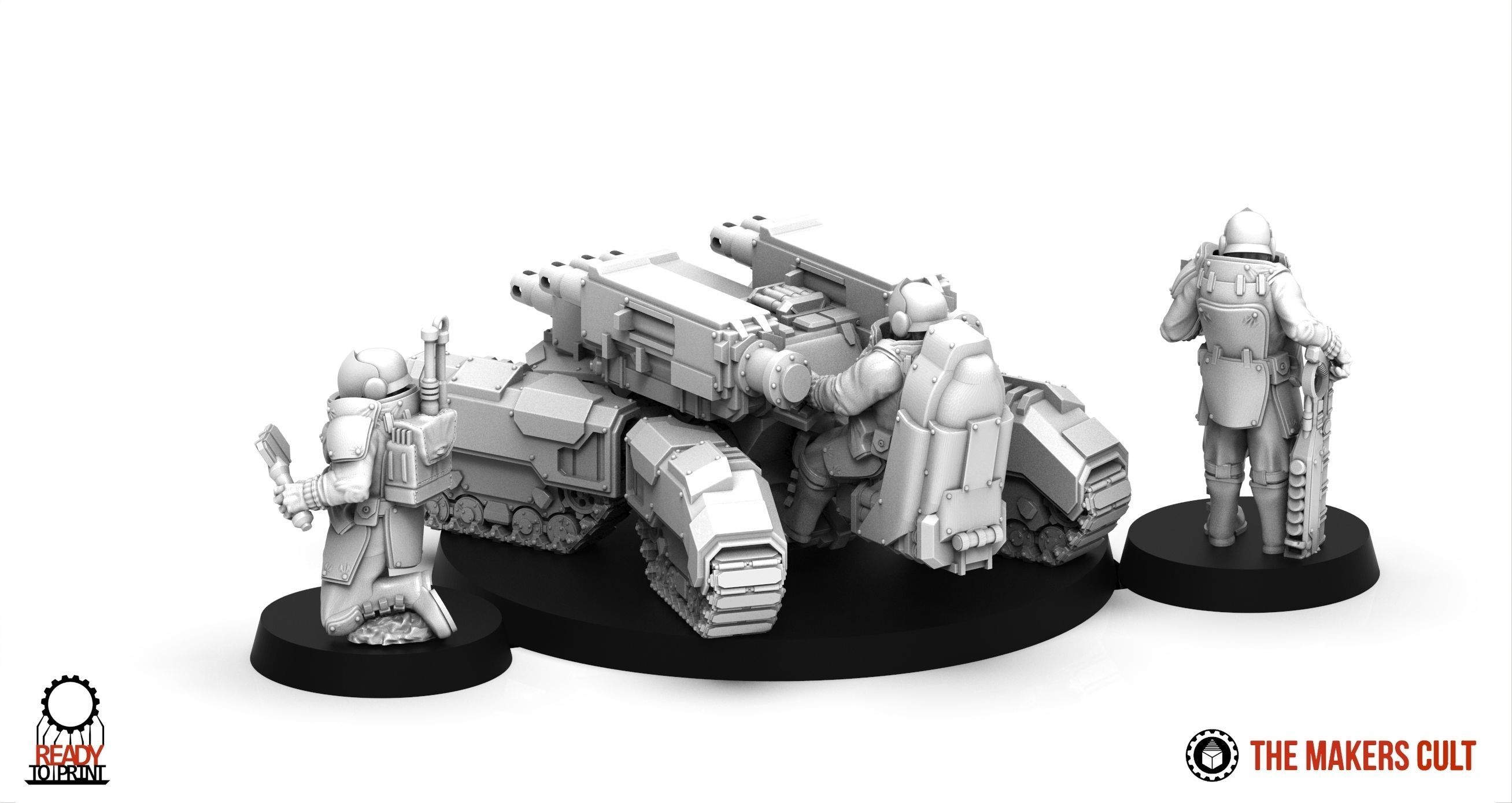 Jade Coalition - Harvestman Fire Support Platform 3D print model_11