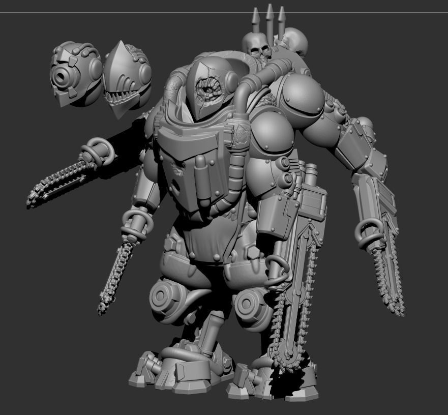 Jade Coalition - Juggernaut Geists 3D print model_9