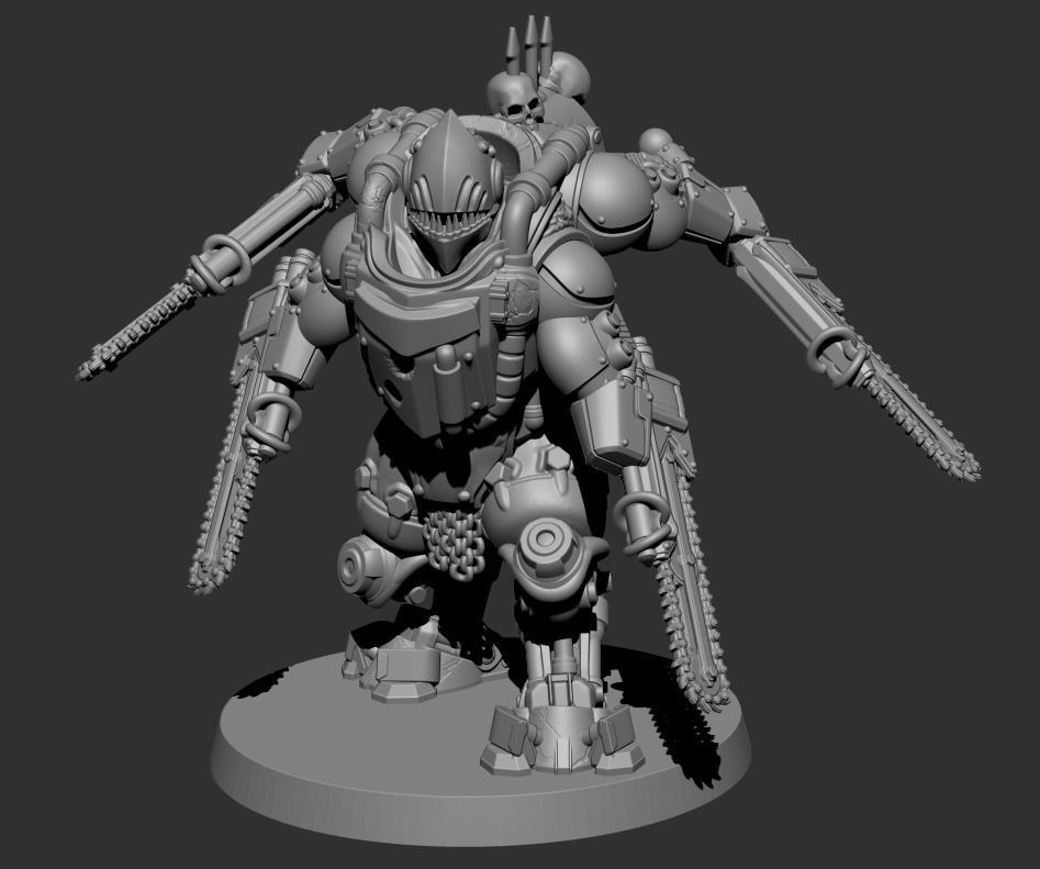 Jade Coalition - Juggernaut Geists 3D print model_10