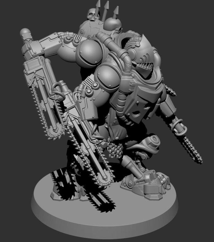 Jade Coalition - Juggernaut Geists 3D print model_8