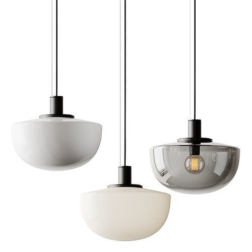 Bank pendant lamp from MENU 3D model
