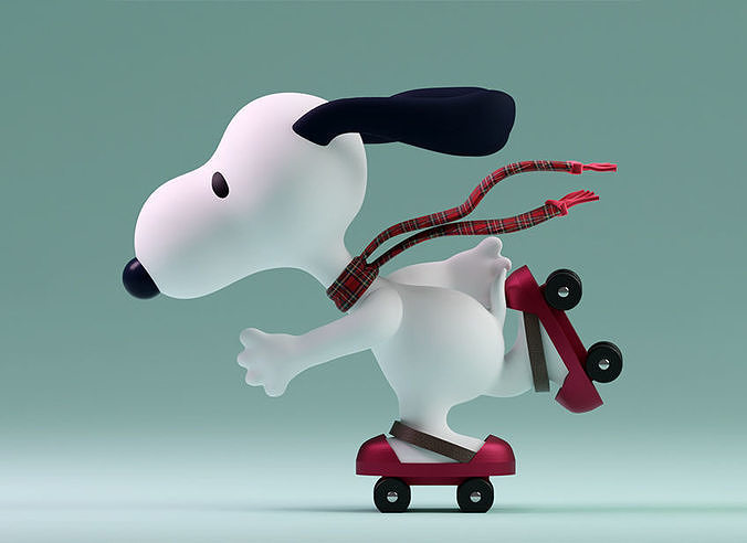Snoopy 3D print model