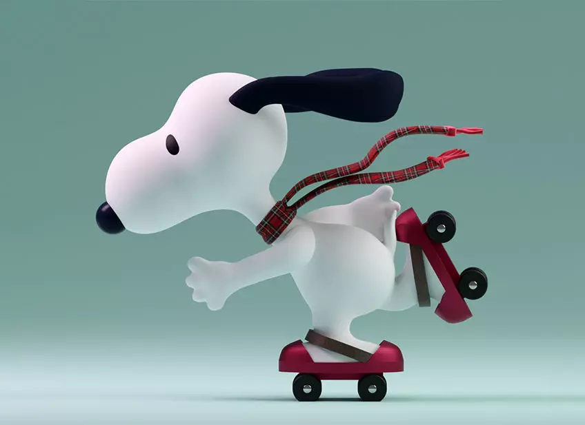 Snoopy 3D print model_0