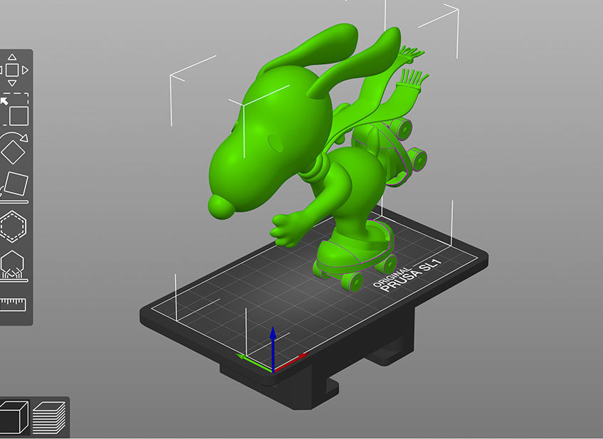 Snoopy 3D print model_5