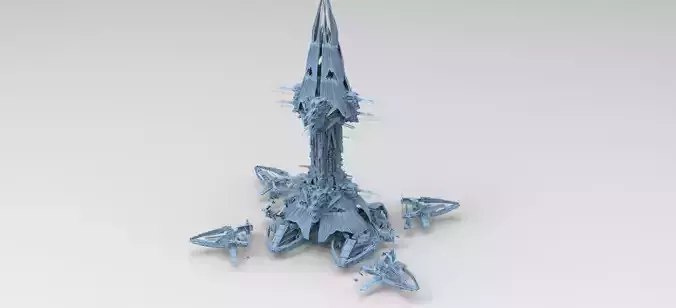 Saturn deep cloud relay tower