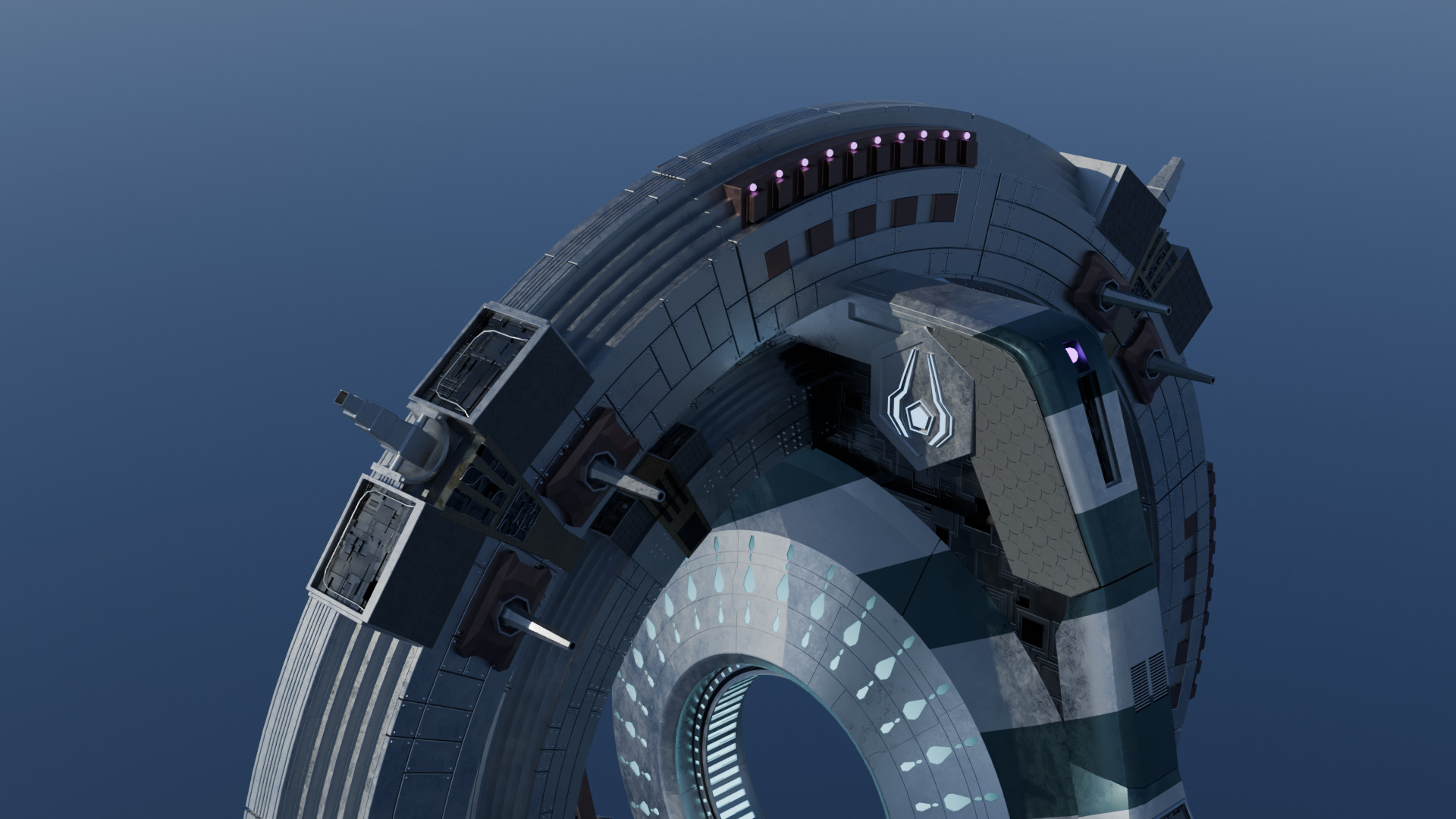 Imperial Spacecraft from foundation series 3D model_6