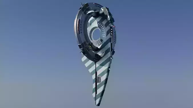 Imperial Spacecraft from foundation series