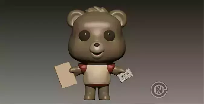 Teddy Ruxpin Funko Pop  3D print model