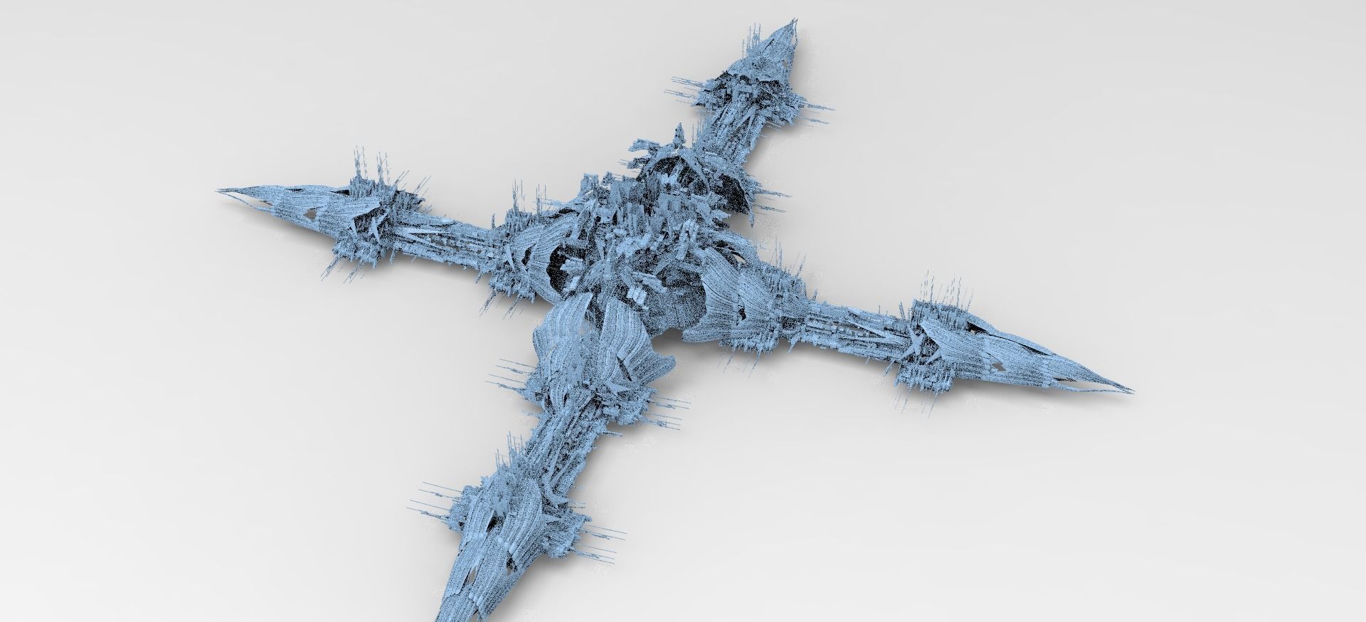 Deep sea orbital tower Series collection 3D model_6