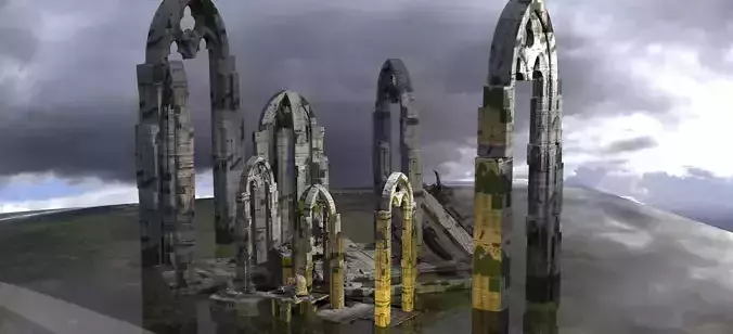 English Forest ruins extended