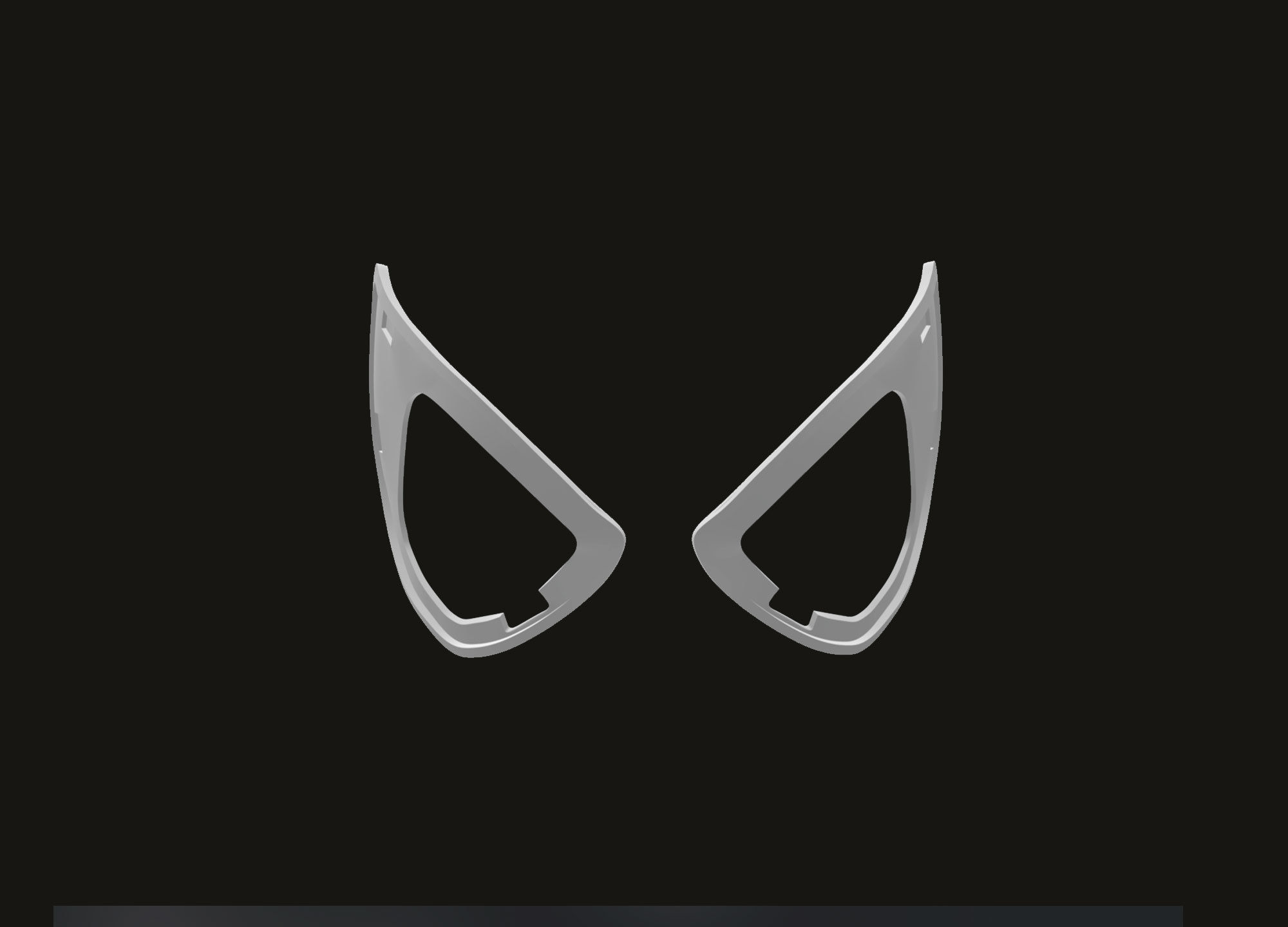 Amazing Spider-Man 2 Replica Faceshell 3D print model_3