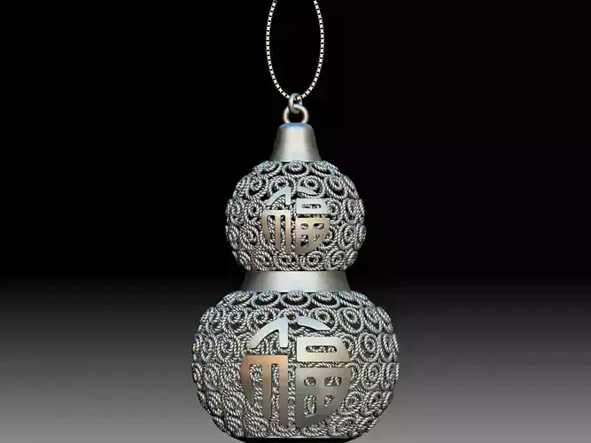 Silk Gourd Pendant
