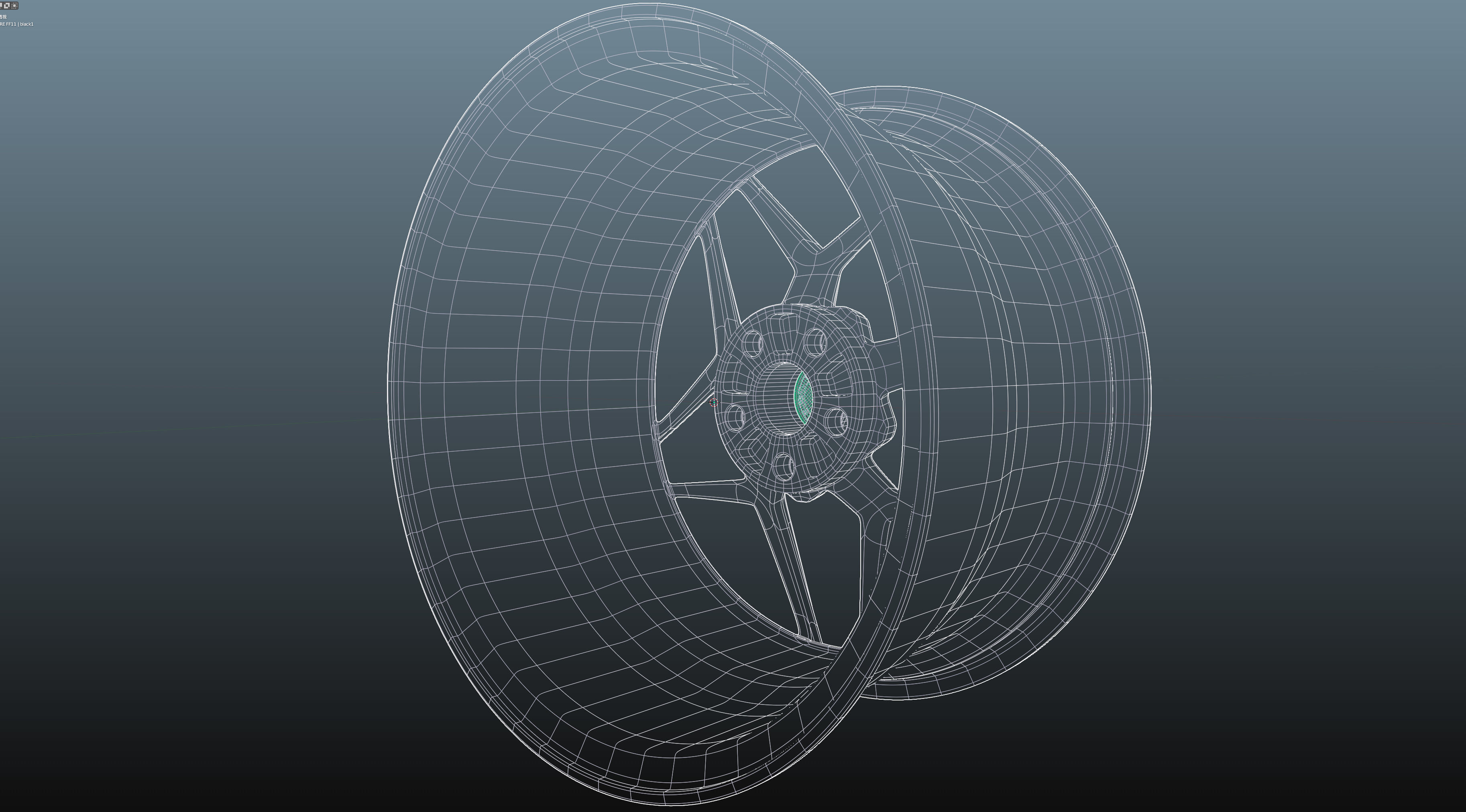 HRE FF11 Low-poly 3D model_24