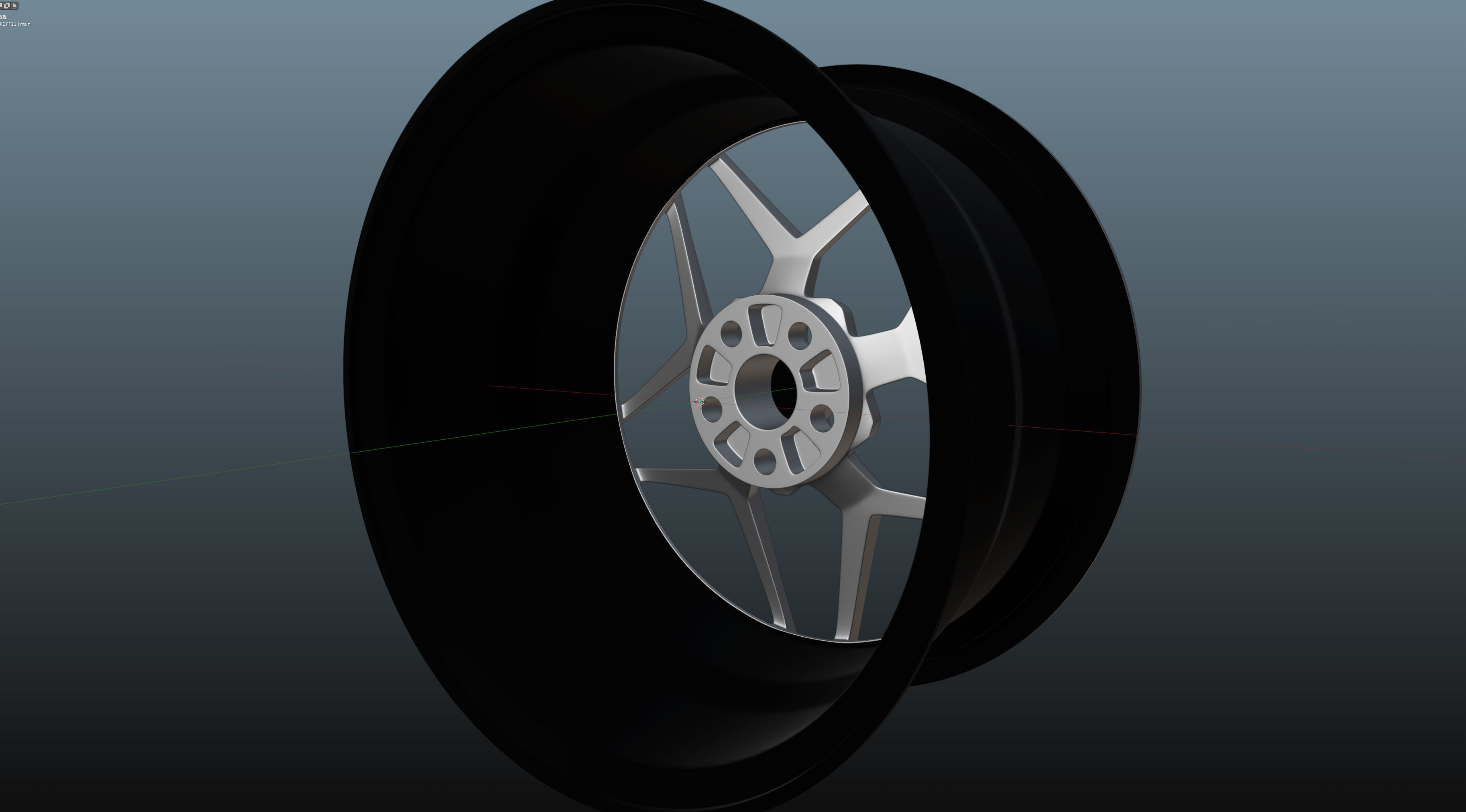 HRE FF11 Low-poly 3D model_15