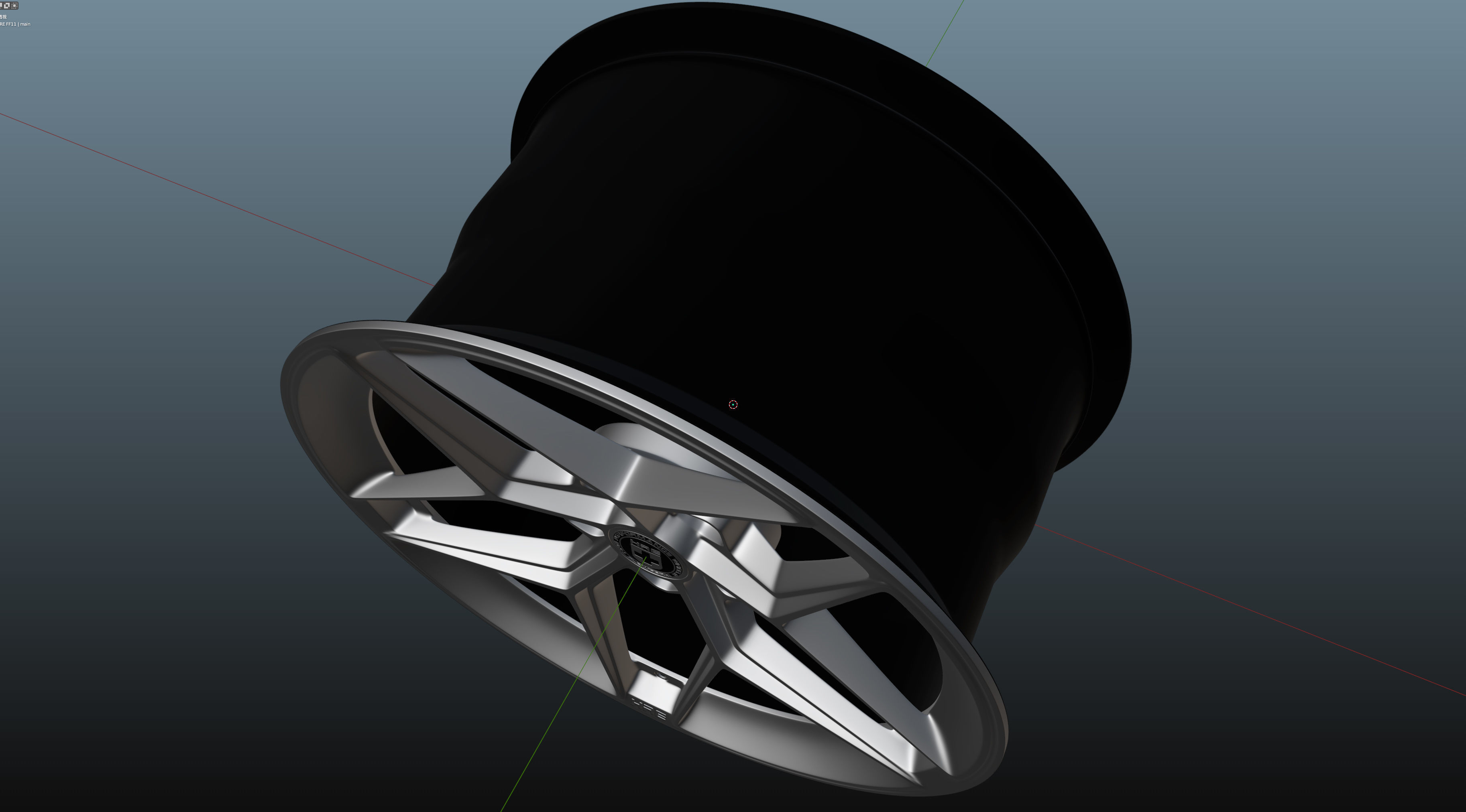 HRE FF11 Low-poly 3D model_13