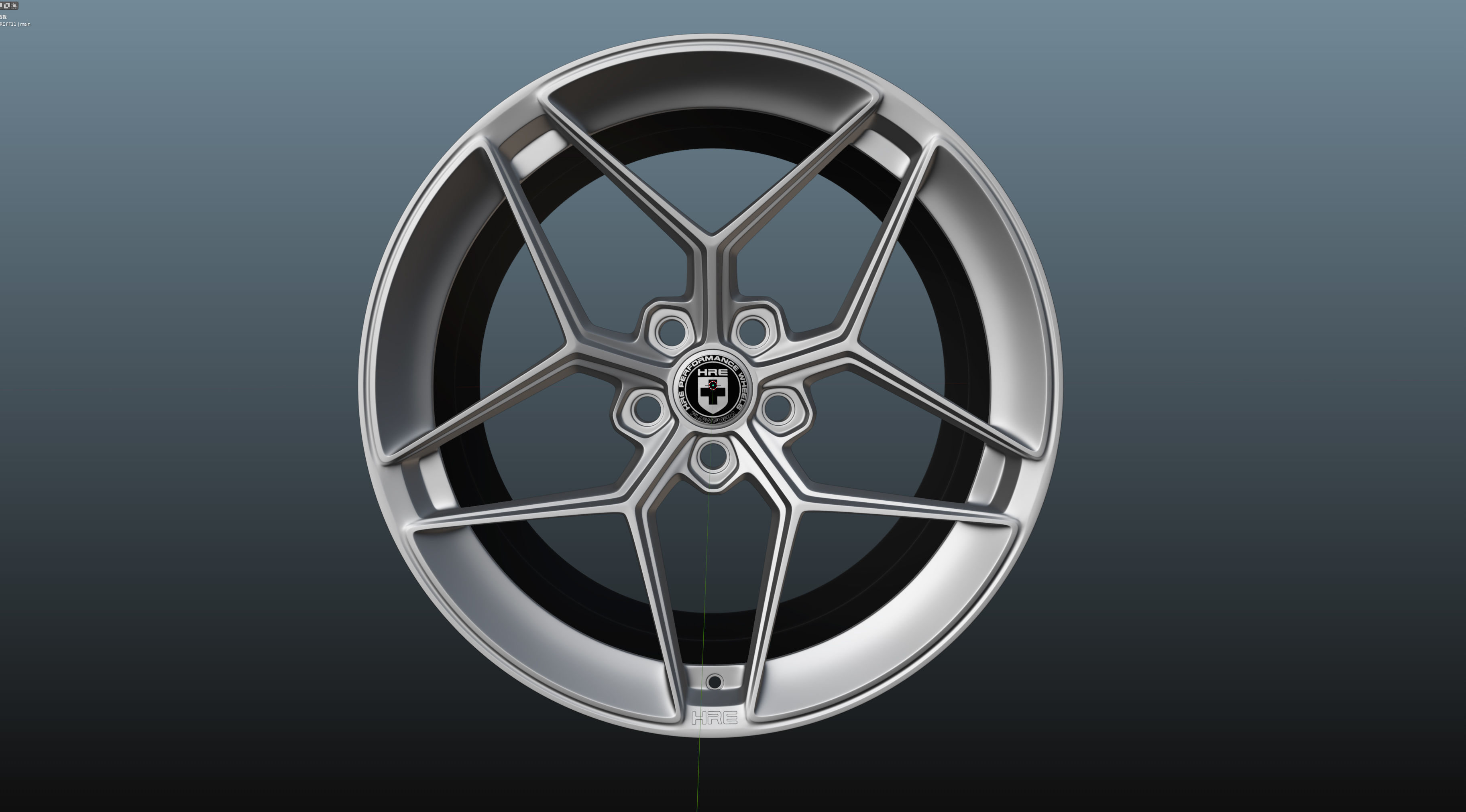 HRE FF11 Low-poly 3D model_11