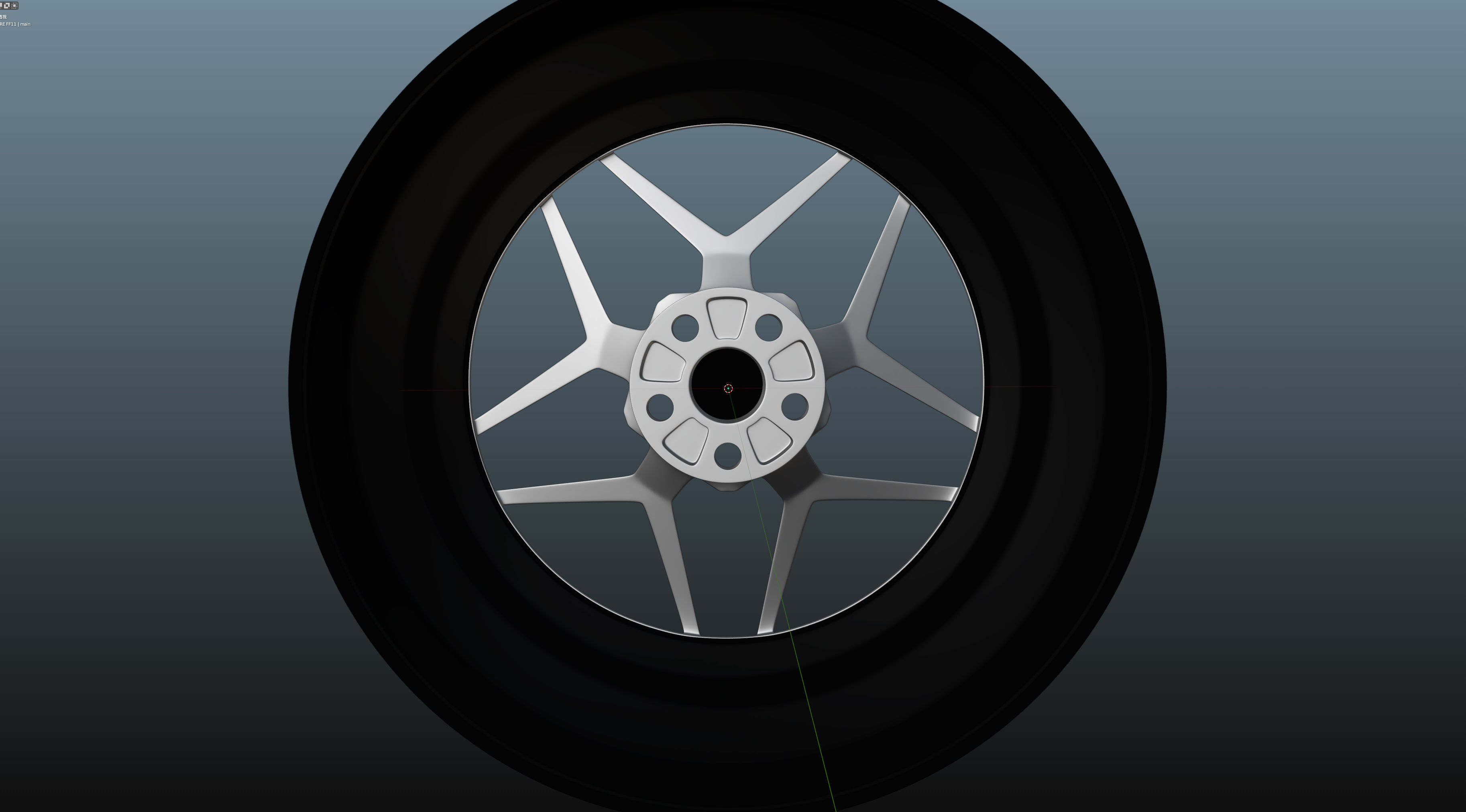 HRE FF11 Low-poly 3D model_14