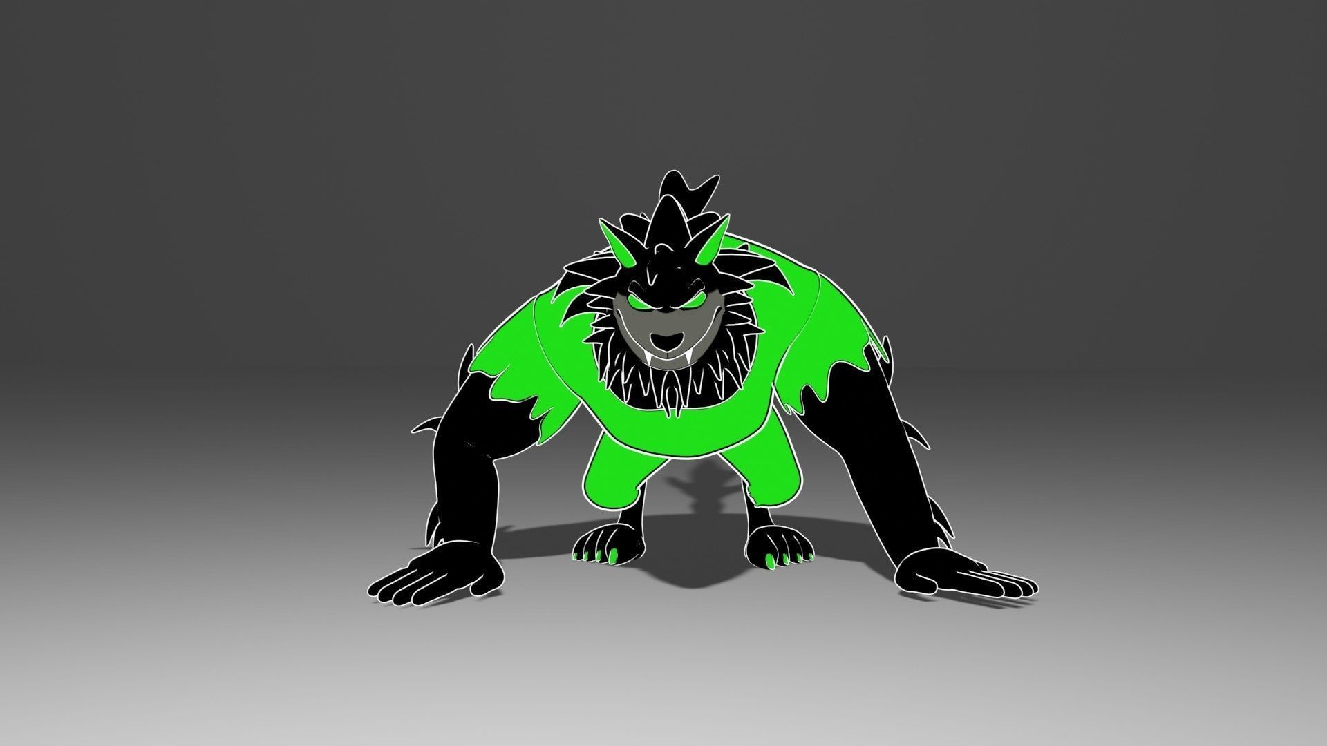 wolf-lobo 3D model_18