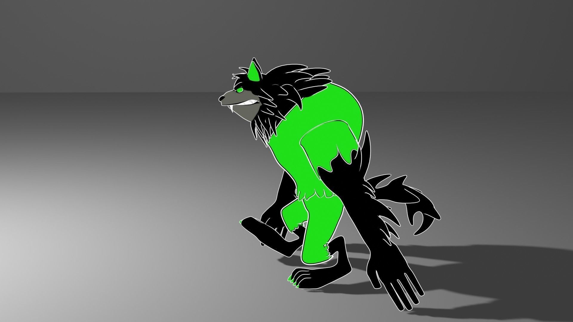 wolf-lobo 3D model_15