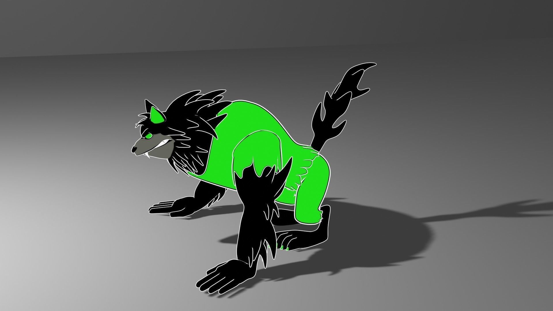 wolf-lobo 3D model_19