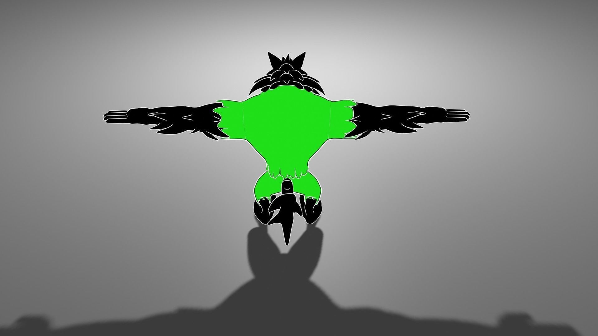 wolf-lobo 3D model_2