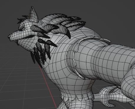 wolf-lobo 3D model_35