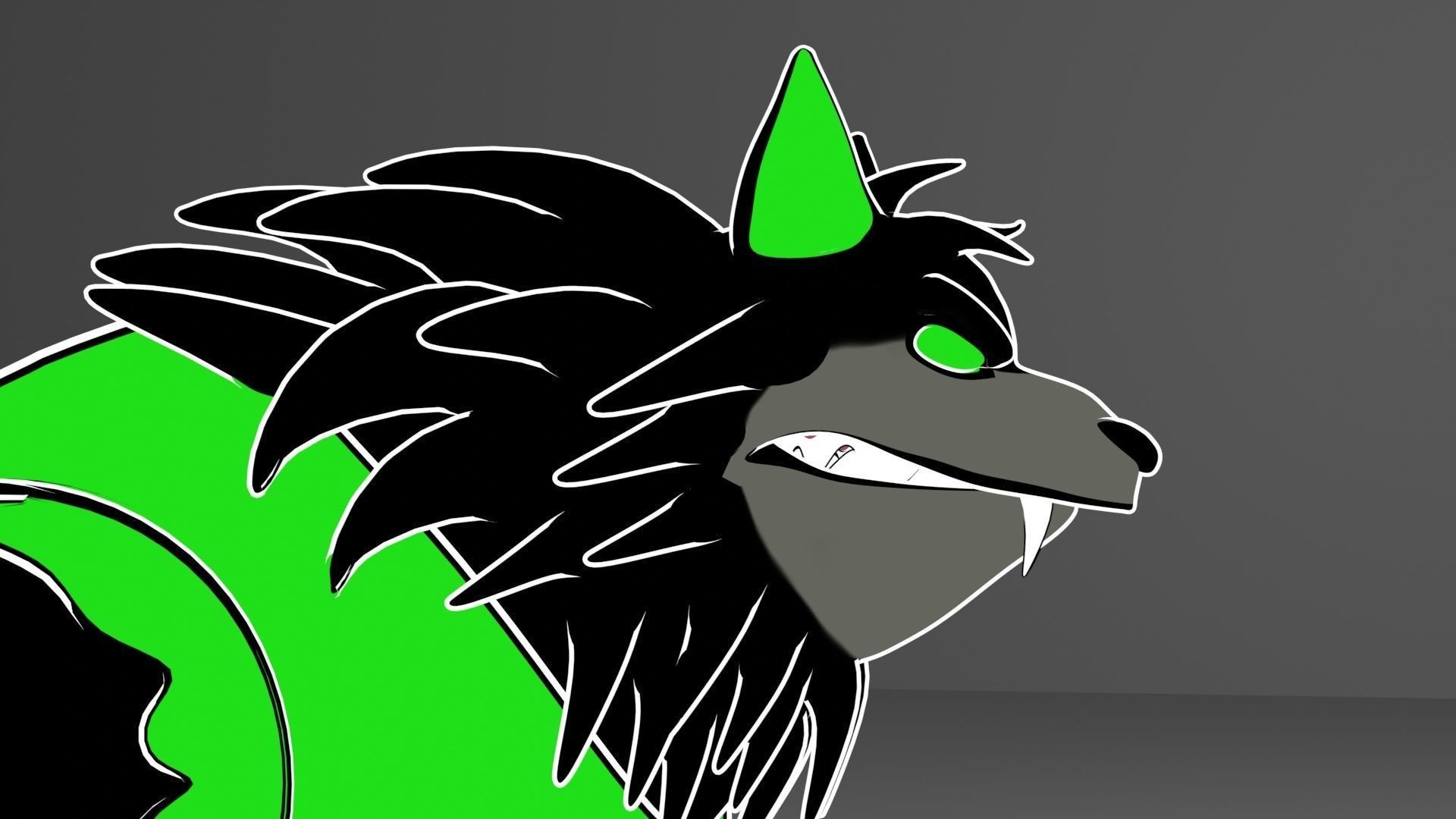 wolf-lobo 3D model_25