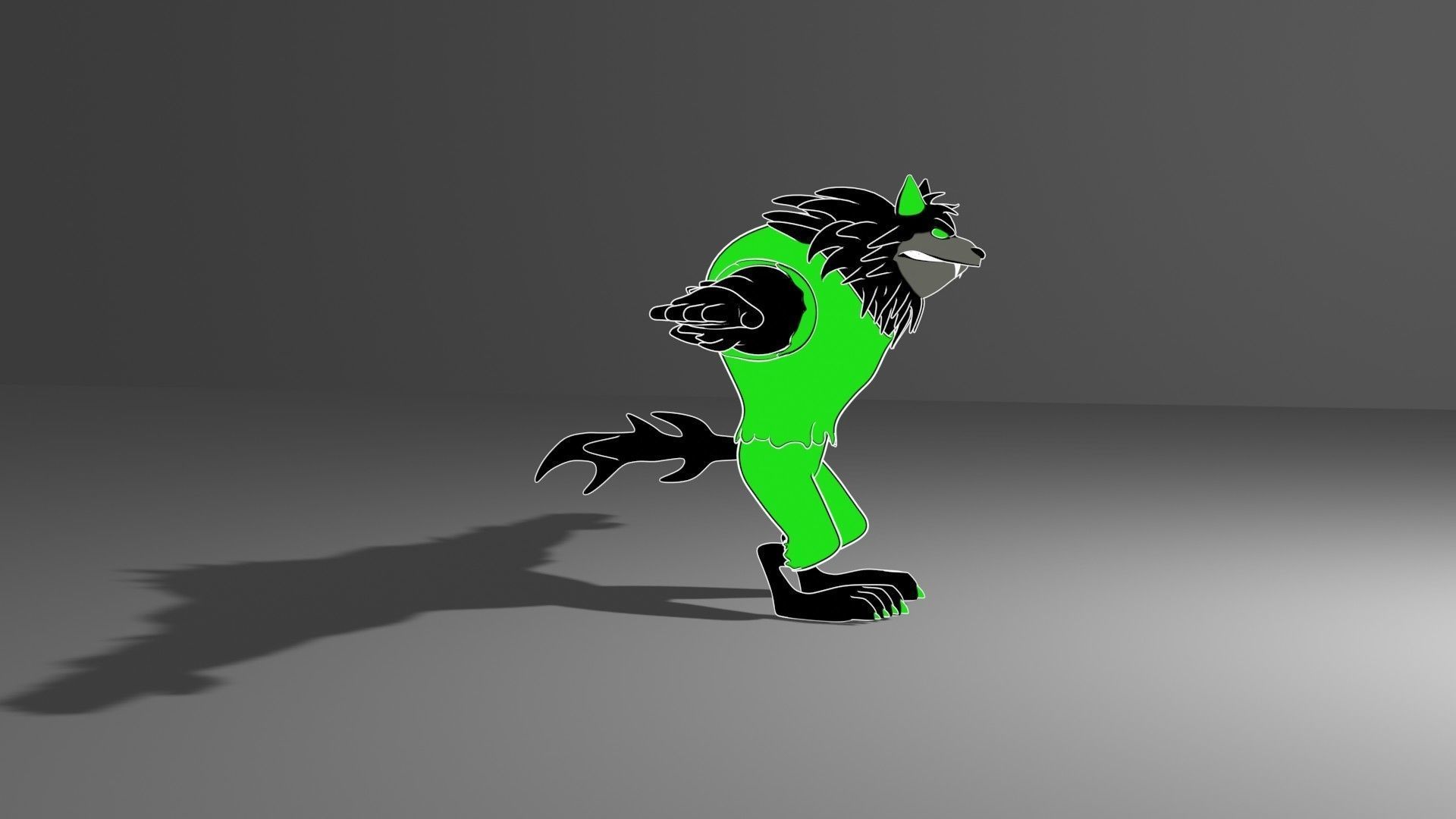 wolf-lobo 3D model_13