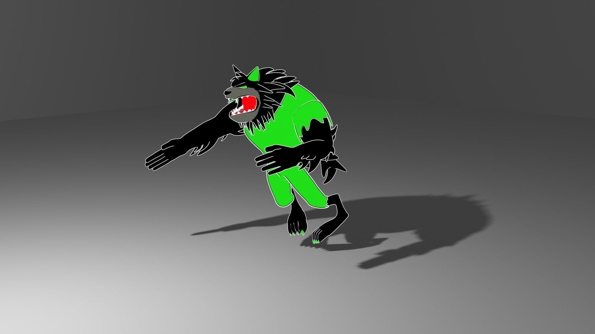 wolf-lobo 3D model_12