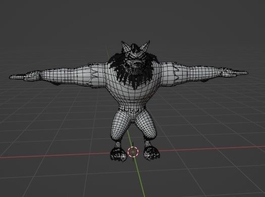 wolf-lobo 3D model_32