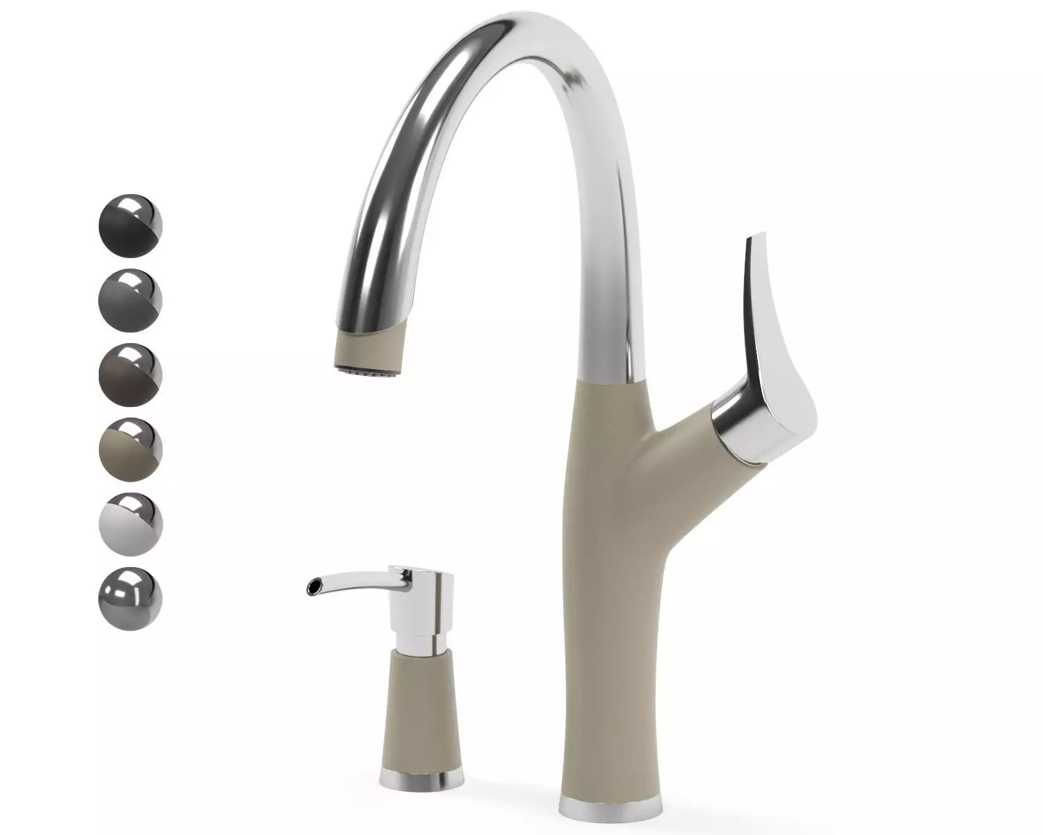 BLANCO kitchen faucet - ARTONA 3D model