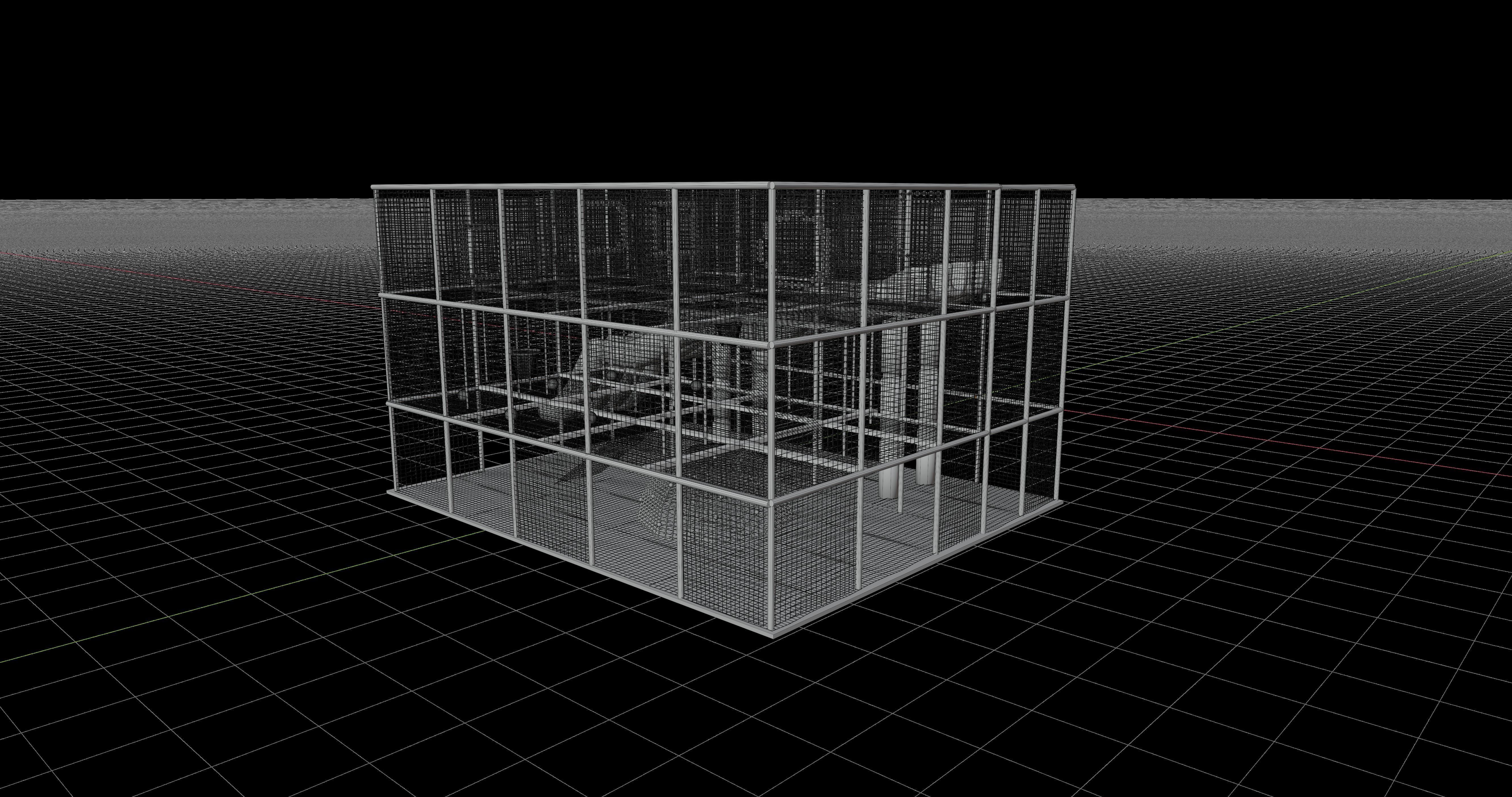 leisure park 3D model_7