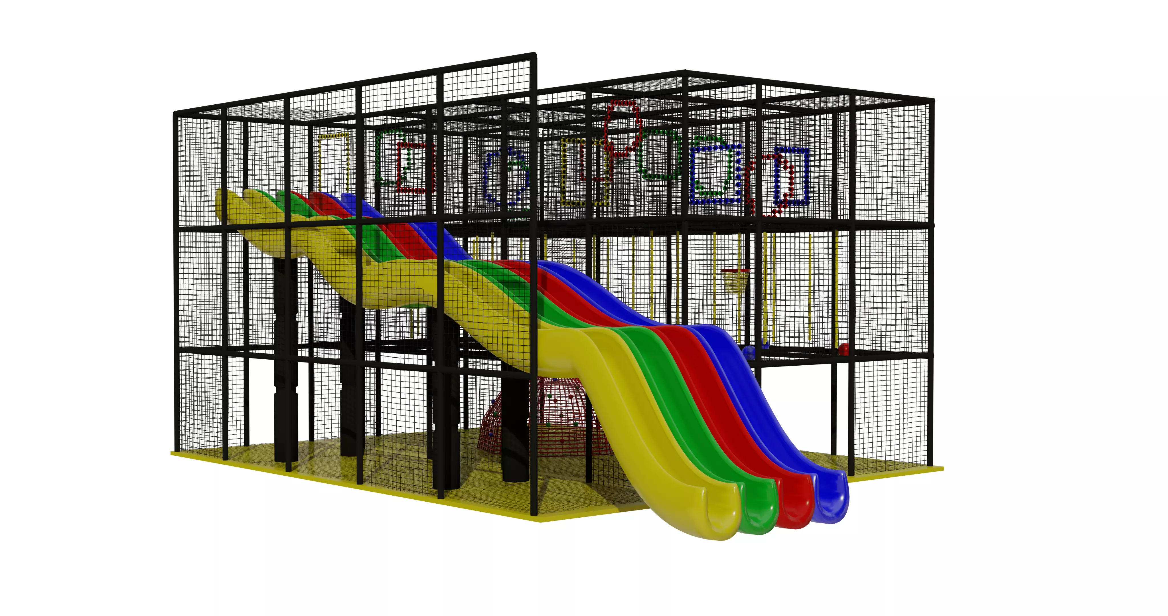 leisure park 3D model_0