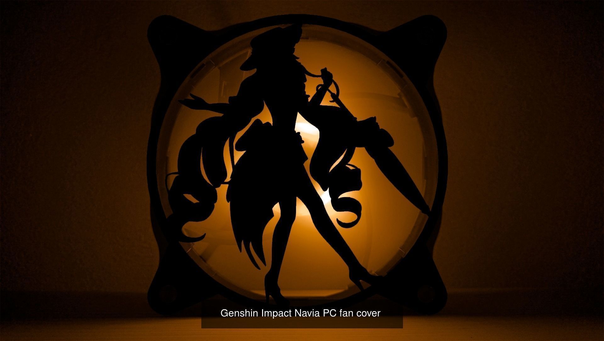 Genshin Impact Characters Geo PC fan cover  3D Model Collection_5