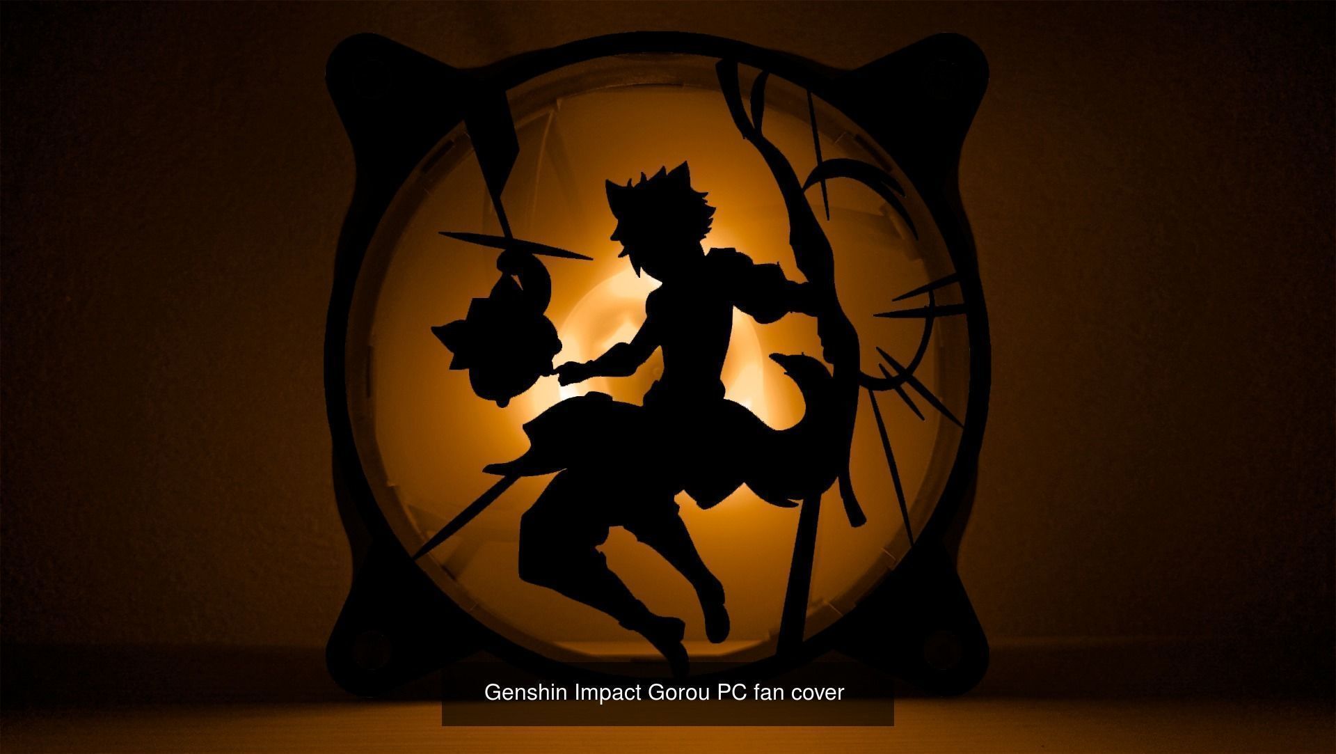 Genshin Impact Characters Geo PC fan cover  3D Model Collection_9