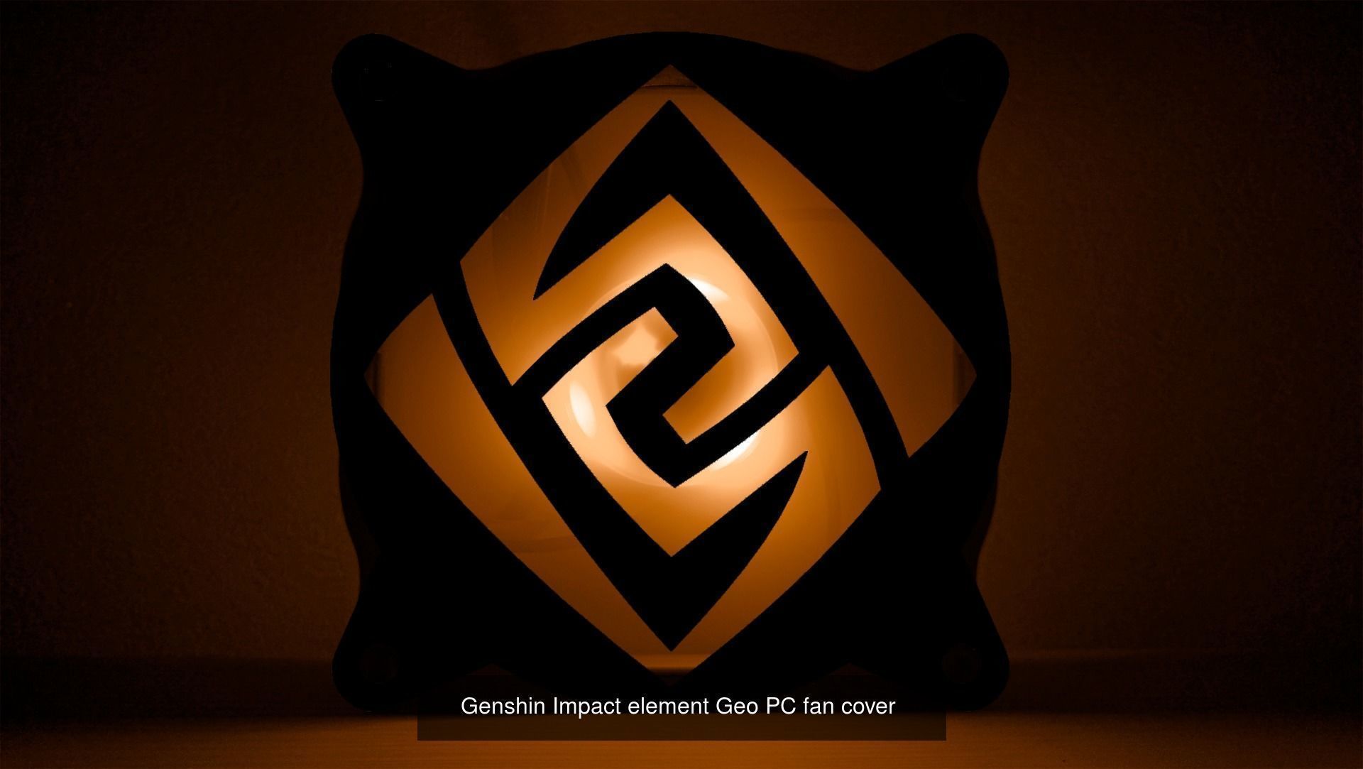 Genshin Impact Characters Geo PC fan cover  3D Model Collection_2