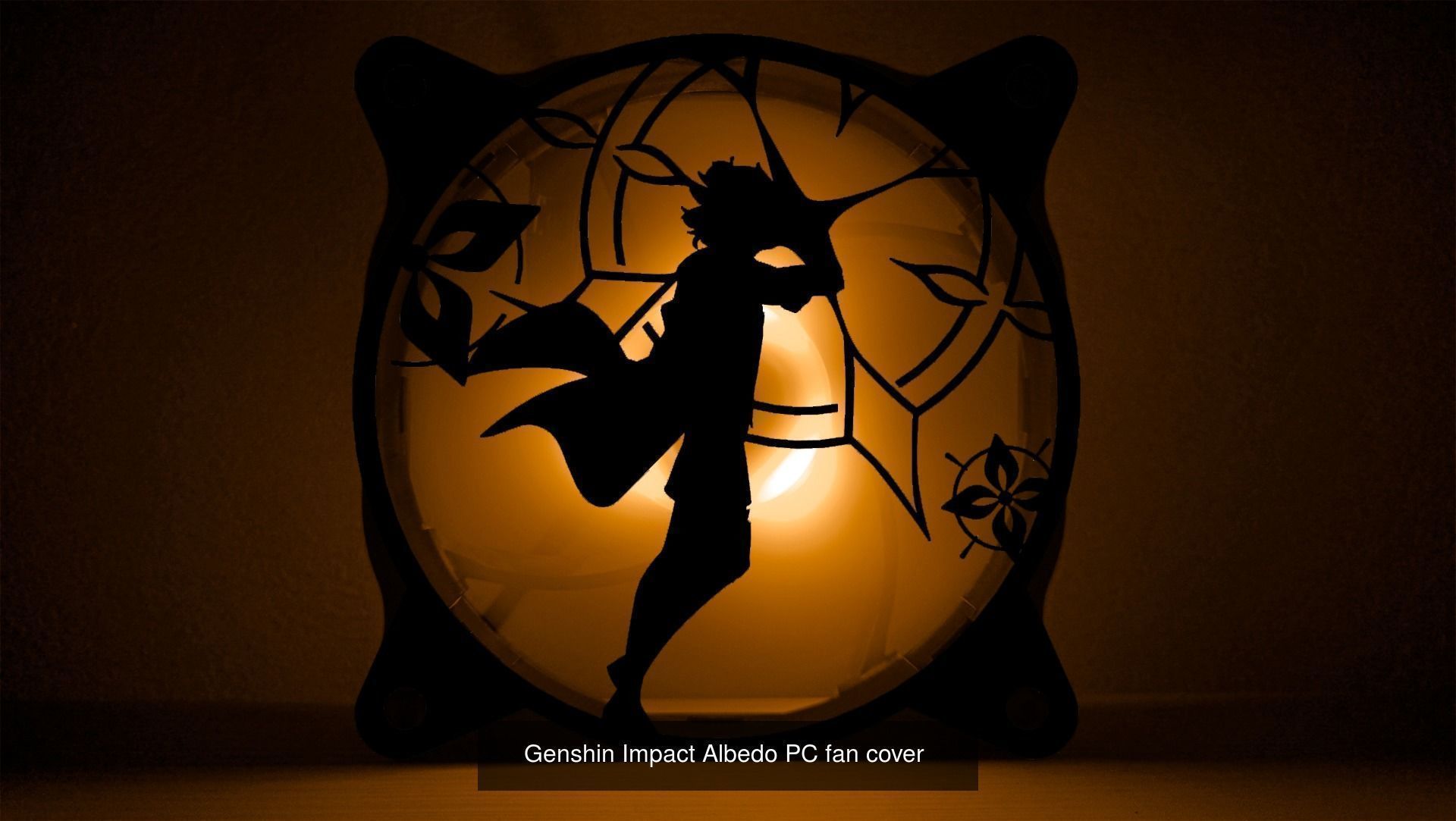 Genshin Impact Characters Geo PC fan cover  3D Model Collection_10