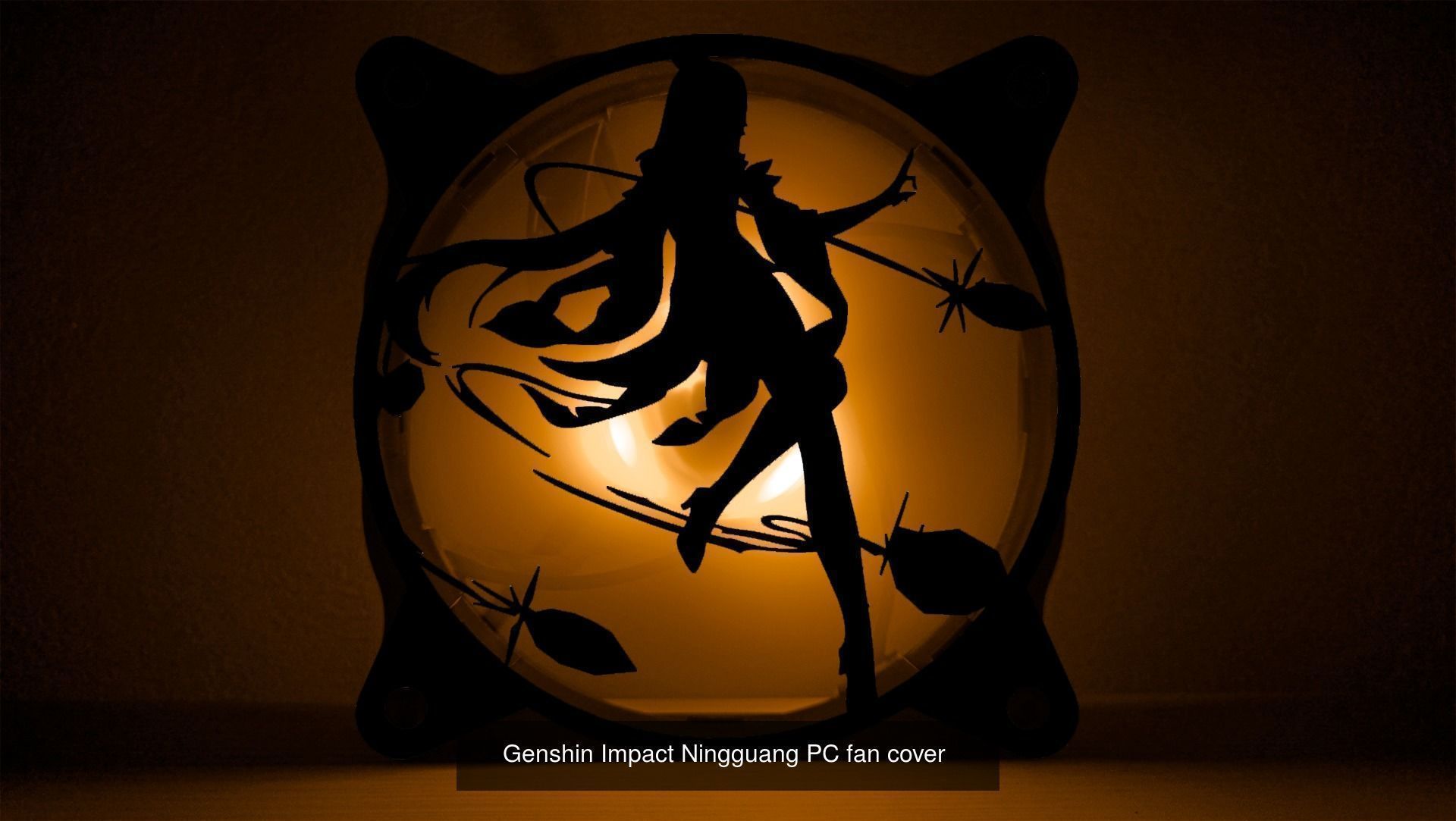 Genshin Impact Characters Geo PC fan cover  3D Model Collection_6