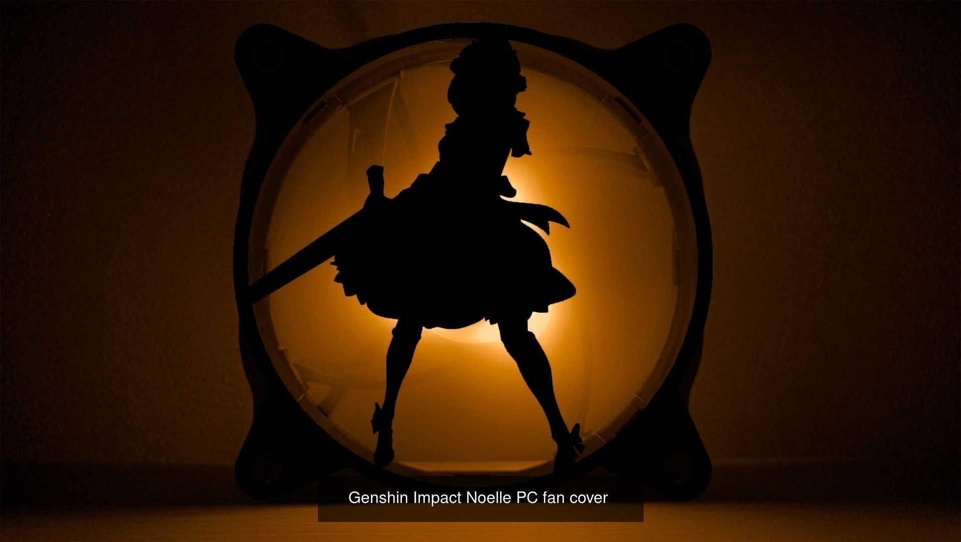 Genshin Impact Characters Geo PC fan cover  3D Model Collection_7