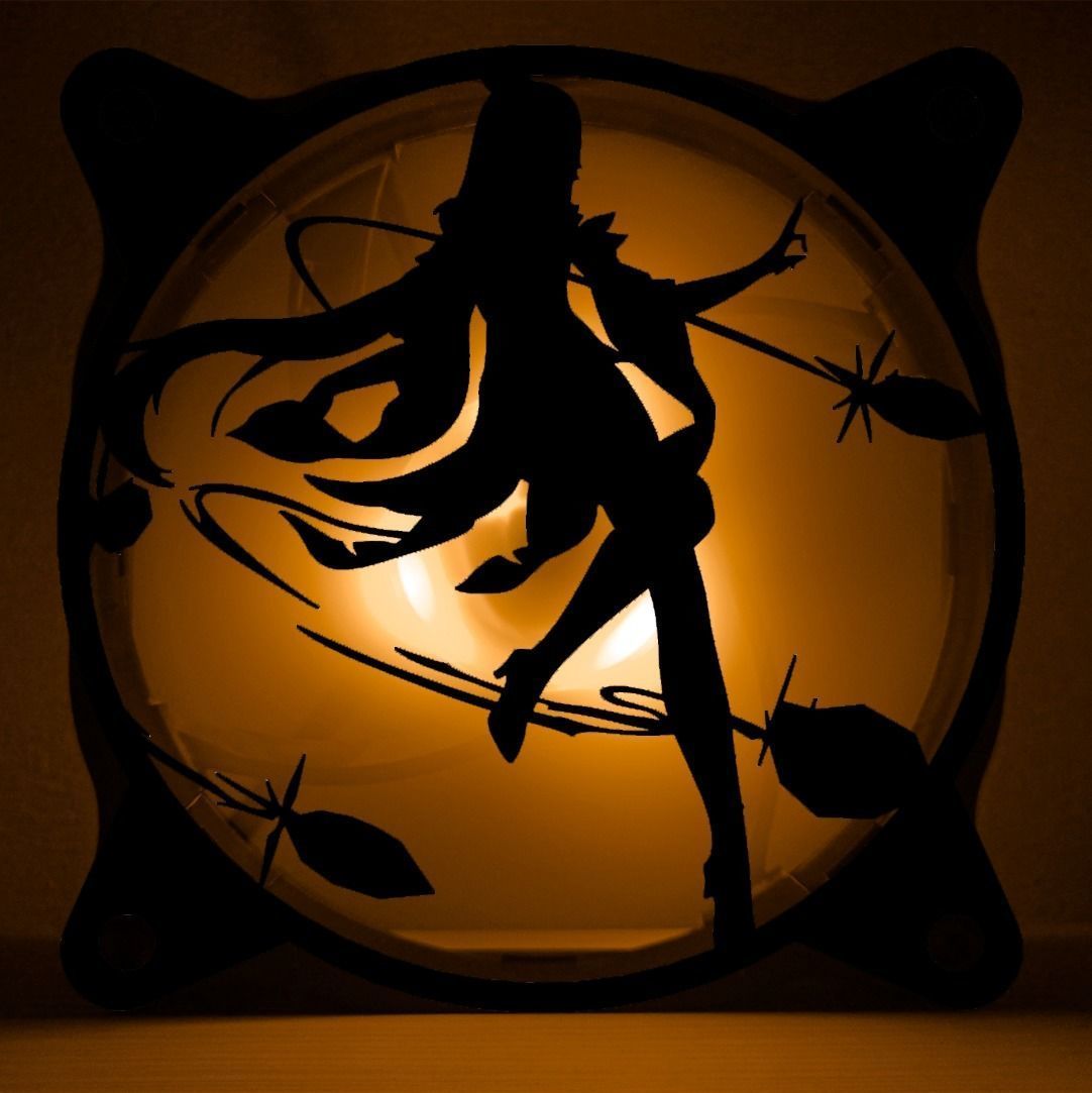 Genshin Impact Characters Geo PC fan cover  3D Model Collection_18