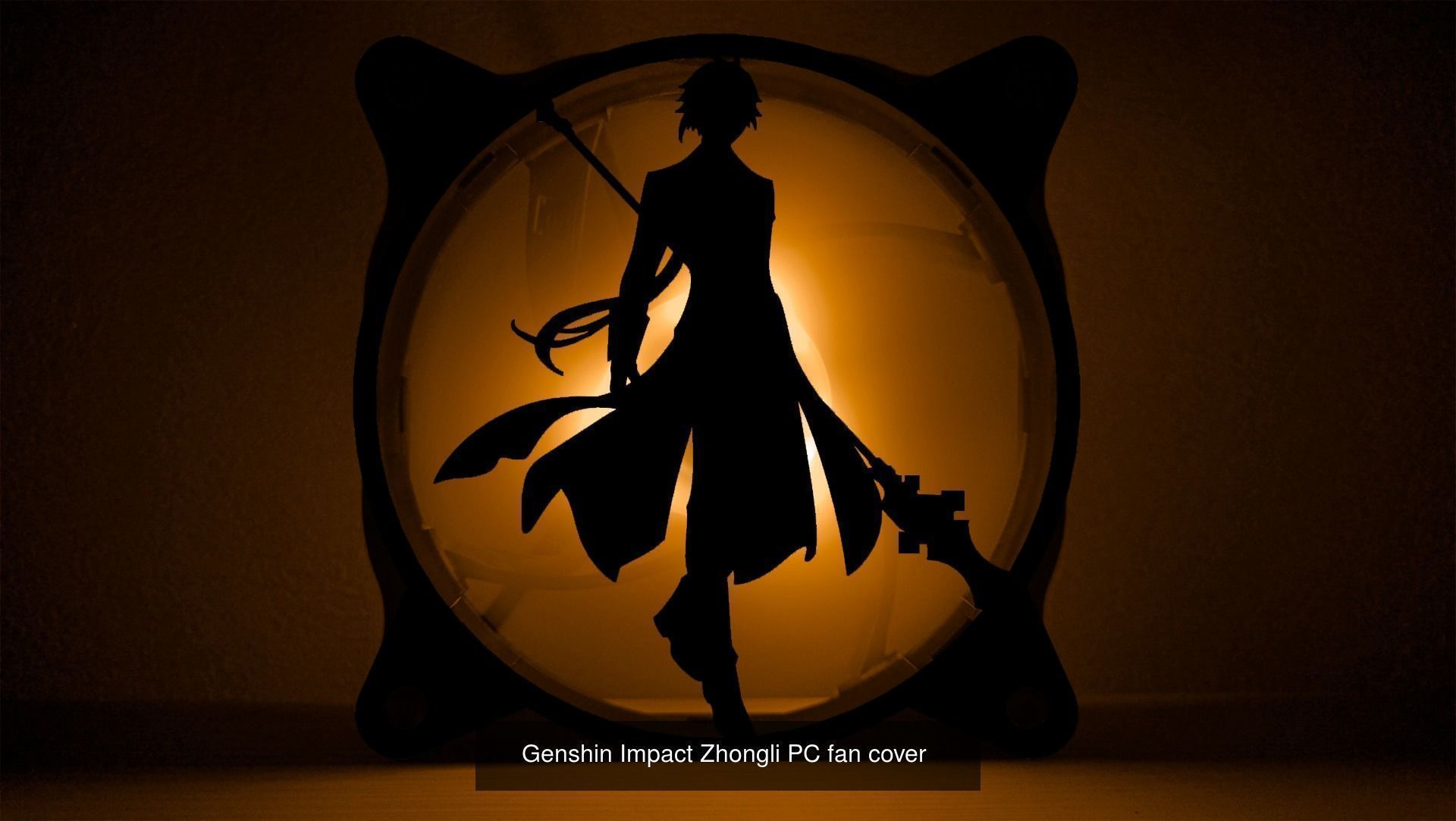 Genshin Impact Characters Geo PC fan cover  3D Model Collection_3