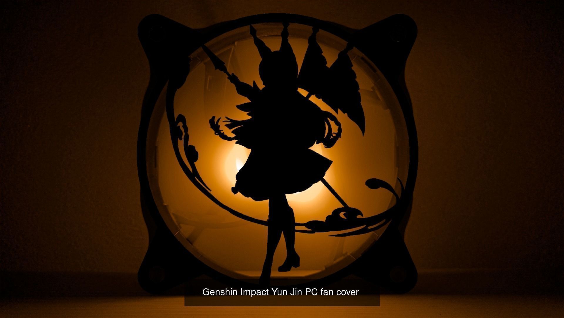 Genshin Impact Characters Geo PC fan cover  3D Model Collection_8